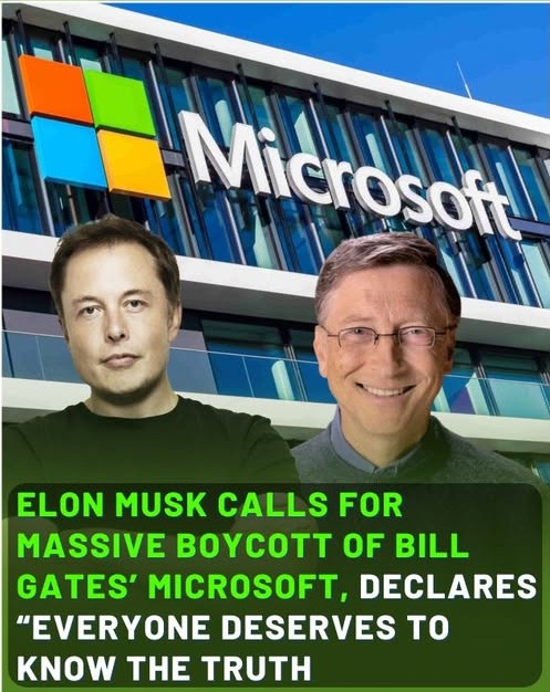 SHOCKING: Elon Musk Exposes Microsoft, Says “Everyone Deserves to Know the Truth”